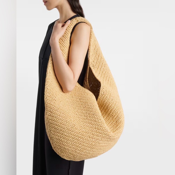 Khaite Olivia Large Raffia Bag, Natural raffia - Picture 7 of 17